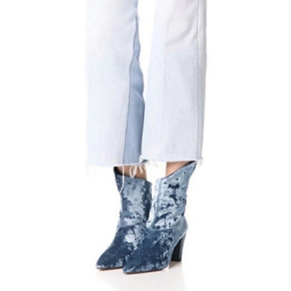 BRAND NEW Free People Moonlight velvet bootie